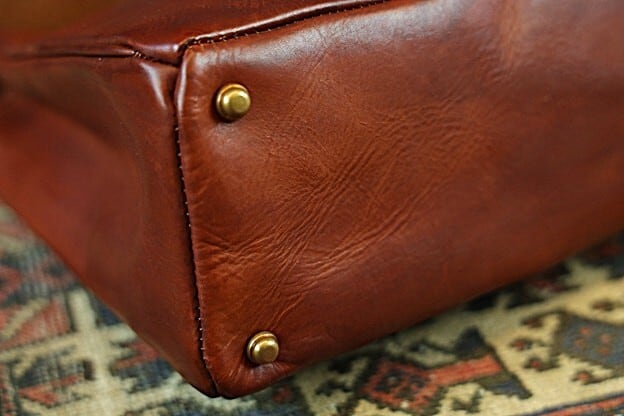VASCO(ヴァスコ)～LEATHER SADDLE TOTE BAG CAMEL～