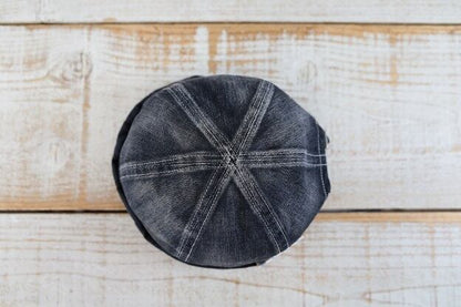 THE H.W.DOG & Co.(ドッグアンドコー)～WASH DENIM ROLL CAP BLACK～