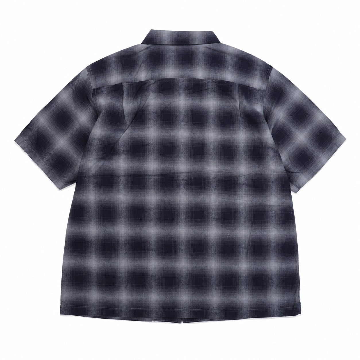 COLIMBO(コリンボ)～Modest Open Collar Shirt "Indigo Ombre Check"～