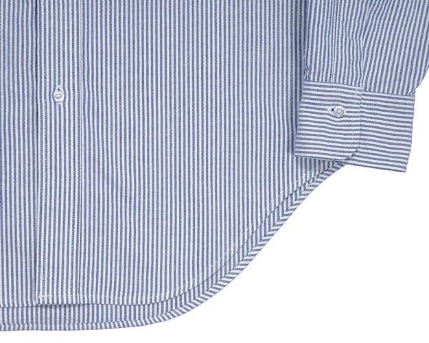 WORKERS(ワーカーズ)～7 Button BD, Stripe OX, Blue～