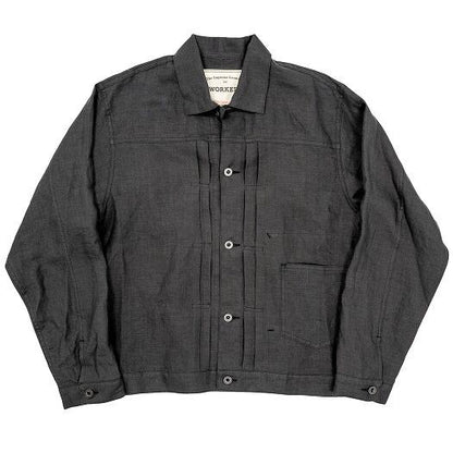 WORKERS(ワーカーズ)～213 Linen Jacket Charcoal Linen～
