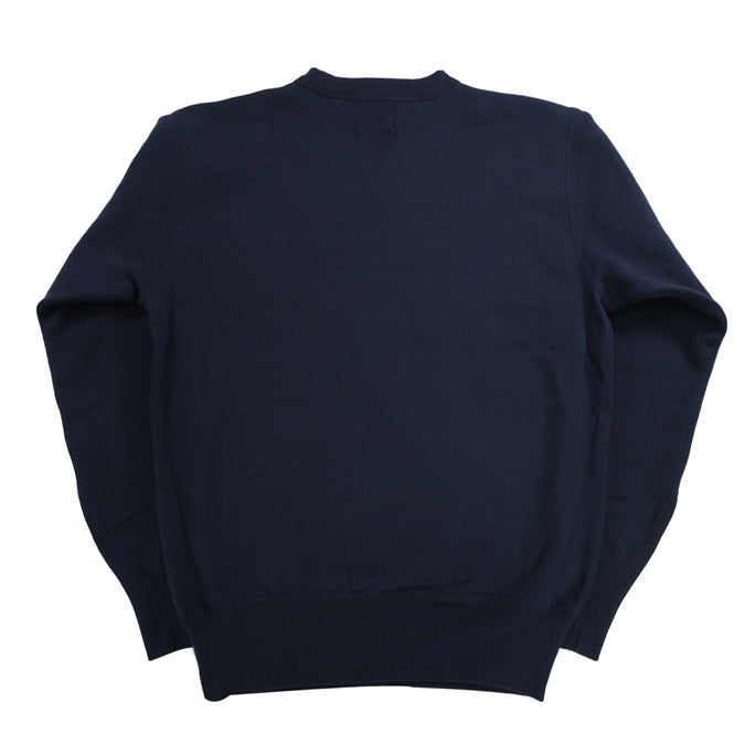 【FREEWHEELERS】"30s DOUBLE V SET-IN SLEEVE SWEAT SHIRT" JET NAVY