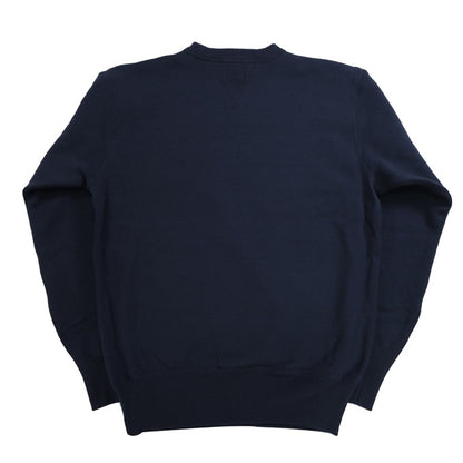 【FREEWHEELERS】"30s DOUBLE V SET-IN SLEEVE SWEAT SHIRT" JET NAVY