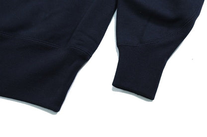 【FREEWHEELERS】"30s DOUBLE V SET-IN SLEEVE SWEAT SHIRT" JET NAVY