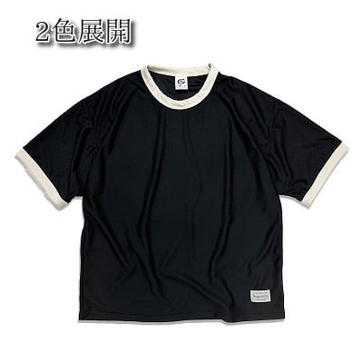Sugar&Co.(シュガーアンドカンパニー)～DROP MESH RINGER TEE～