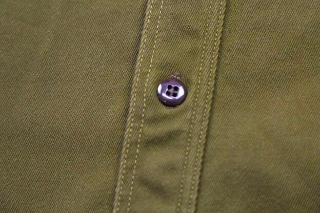 FREEWHEELERS(フリーホイーラーズ)～"TEUFELHUND" Gemsa WORK SHIRT KHAKI OLIVE～