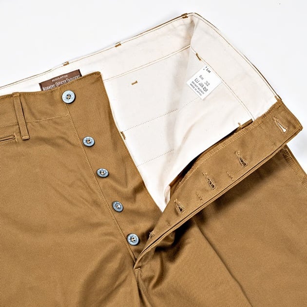 WORKERS(ワーカーズ)～Officer Trousers, Vintage, Type 2, USMC Khaki～