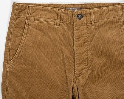 WORKERS(ワーカーズ)～Officer Trousers Slim, Type 3 Corduroy Light Brown～