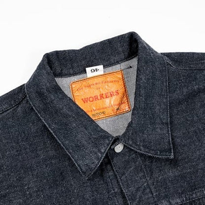 WORKERS(ワーカーズ)～Lot 806XH, Full-Back, 13.7 oz, Black Raw Denim～