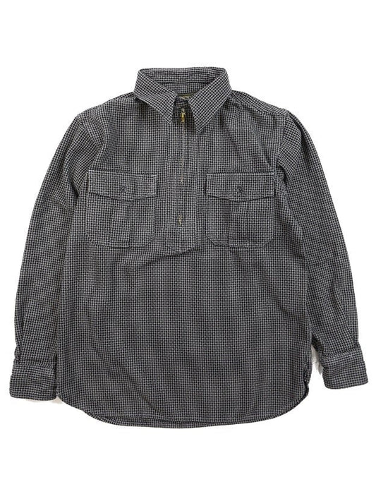 CUSHMAN(クッシュマン)～HOUND TOOTH HARFZIP WORK SHIRTS～