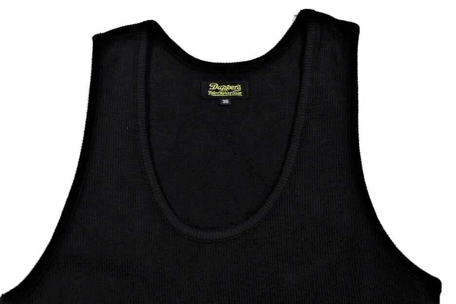 Dapper’s(ダッパーズ)～Classical U-Neck Tank Top～