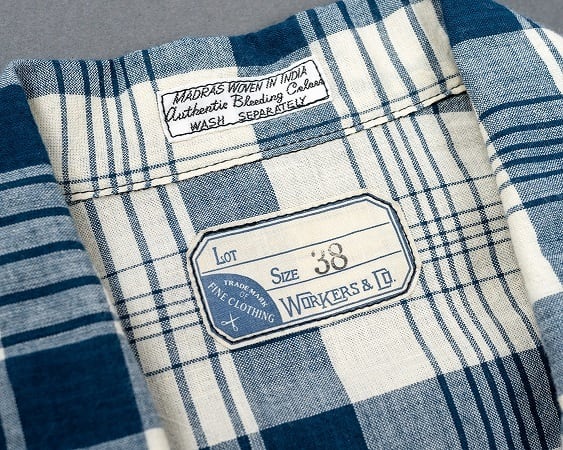 WORKERS(ワーカーズ)～Relax Jacket Blue Madras～