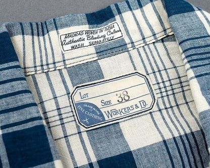 WORKERS(ワーカーズ)～Relax Jacket Blue Madras～