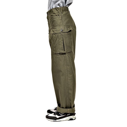 WORKERS(ワーカーズ)～M43 Trousers Mod, OD Herringbone～