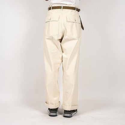 WORKERS(ワーカーズ)～Baker Pants Trace MIL-838-D Kinari Denim～