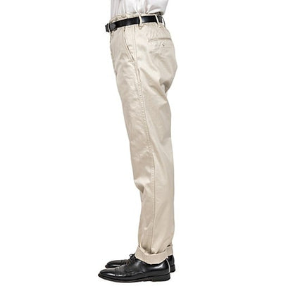 WORKERS(ワーカーズ)～Officer Trousers Slim Type2, Pearl White Chino～