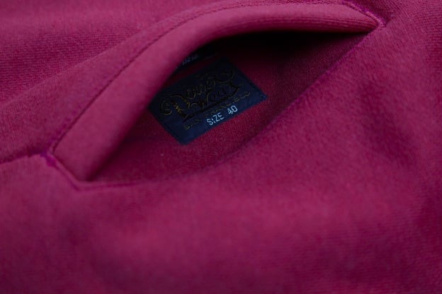 FREEWHEELERS(フリーホイーラーズ)～DOUBLE FACE ATHLETIC HOODED SWEAT SHIRT DARK CRIMSON×OLD NAVY～