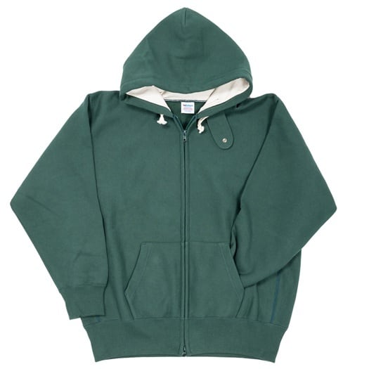 WORKERS(ワーカーズ)～Trico Tag Sweat, Full Zip Parka DM Green～