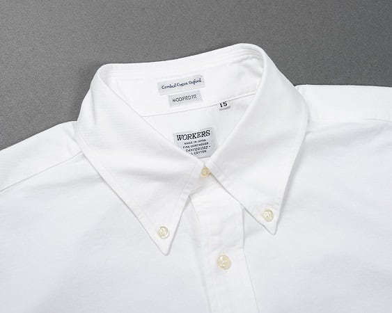 WORKERS(ワーカーズ)～Modified BD, Combed Cotton OX, White～