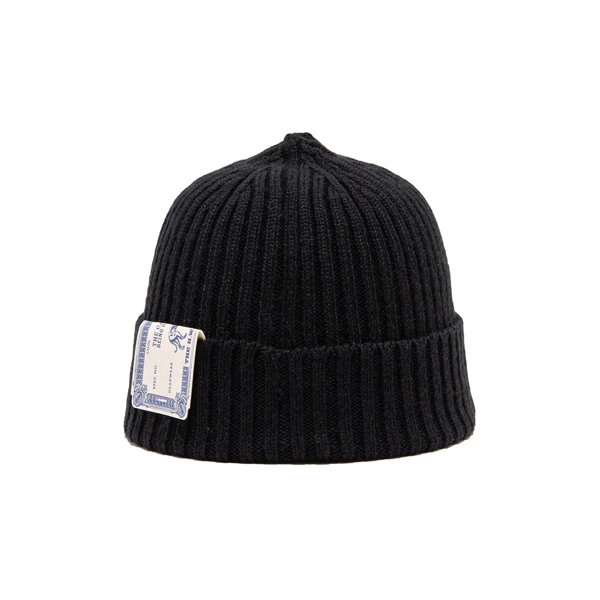THE H.W.DOG & Co. (ドッグアンドコー) ～RIB SMART KNIT CAP - Black～