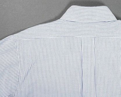 WORKERS(ワーカーズ)～Short Sleeve BD, Blue Stripe Supima OX～