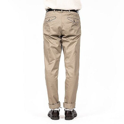 WORKERS(ワーカーズ)～Workers Officer Trousers SlimFit Type2 Greige Chino～
