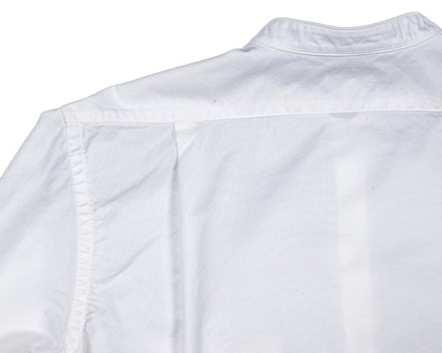 WORKERS(ワーカーズ)～Band Collar Shirt, Supima OX, White～