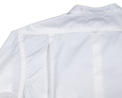 WORKERS(ワーカーズ)～Band Collar Shirt, Supima OX, White～