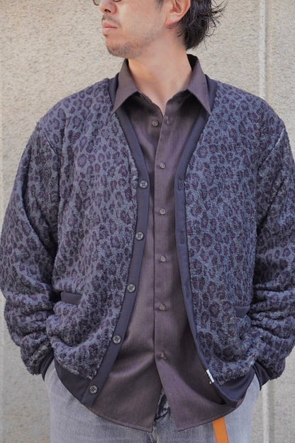 Sugar&Co.(シュガーアンドカンパニー)～MILITARY LEOPARD CARDIGAN～