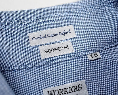 WORKERS(ワーカーズ)～Modified BD, Combed Cotton OX, Blue～