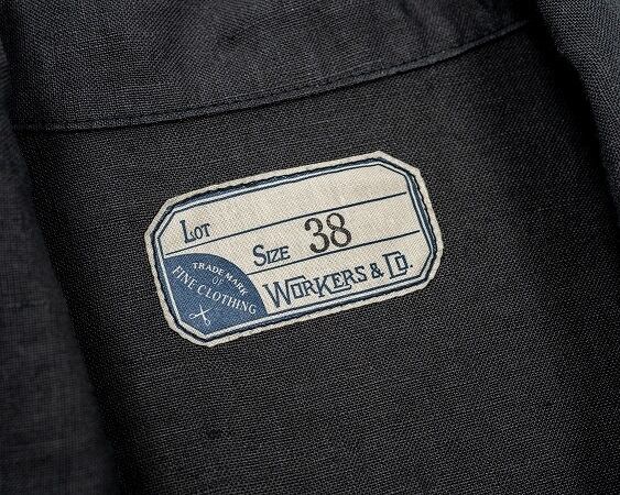 WORKERS(ワーカーズ)～Relax Jacket Charcoal Linen～
