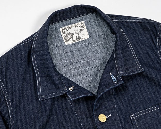 WORKERS(ワーカーズ)～QUEEN OF THE ROAD Jacket, 10oz Indigo Herringbone～