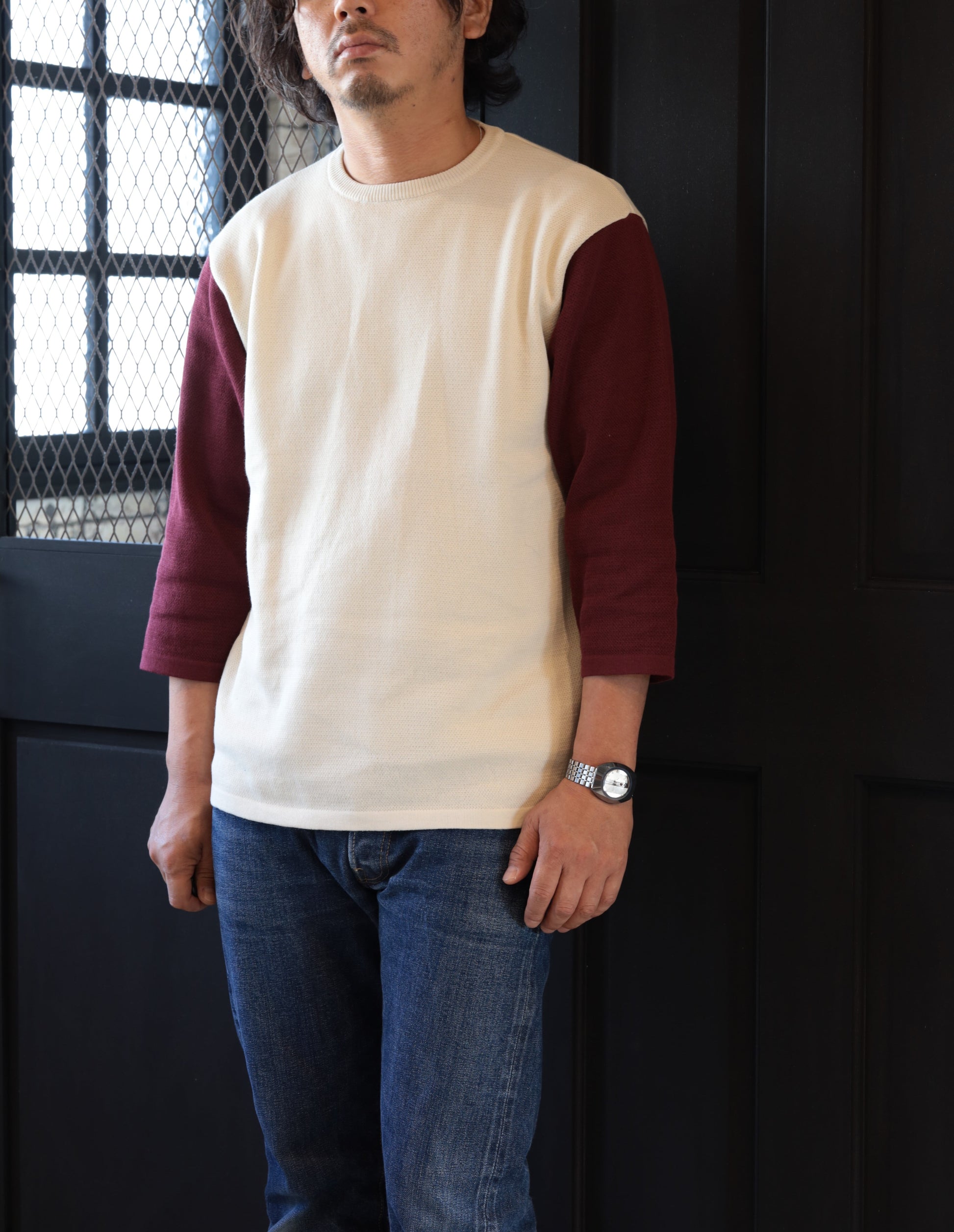 MOSSIR(モシール)～"Carpenter" Base Ball Knit～