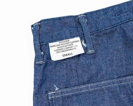 WORKERS(ワーカーズ)～USN Baker Vintage Fit, Brown Back Denim～