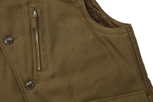 FREEWHEELERS(フリーホイーラーズ)～WINTER AVIATORS' VEST D.R.BEIGE～
