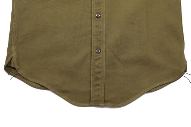 FREEWHEELERS(フリーホイーラーズ)～"TEUFELHUND" Gemsa WORK SHIRT KHAKI OLIVE～