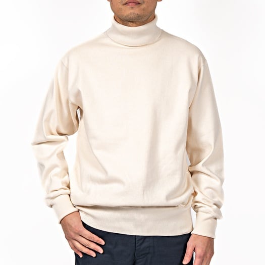 WORKERS(ワーカーズ)～Cotton RAF Sweater, White～