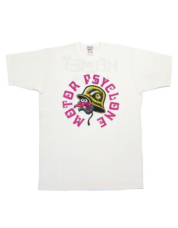 FREEWHEELERS(フリーホイーラーズ)～"HELMET LAWS SUCK" Short Sleeve Tee White～