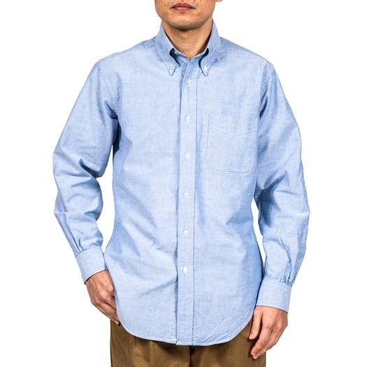 WORKERS(ワーカーズ)～7 Button BD, San Joaquin Cotton OX, Blue～