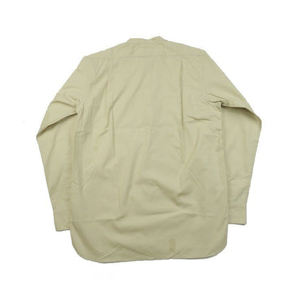 WORKERS(ワーカーズ)～Band Collar Shirt, Poplin, Beige～