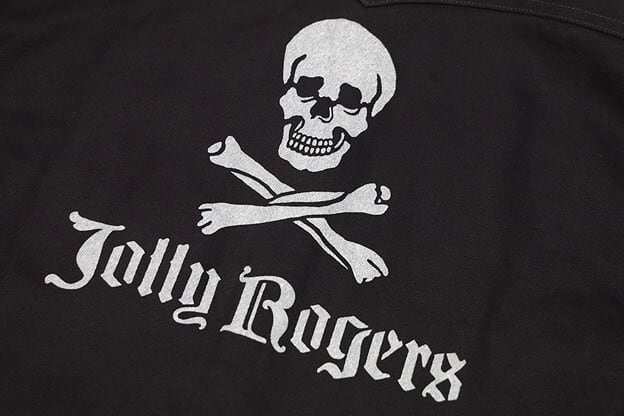 FREEWHEELERS(フリーホイーラーズ)～"Jolly Rogers CV17" U.S.NAVY UTILITY SHIRT～