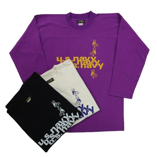 COLIMBO(コリンボ)～Yonkers Football Tee "U.S.NAVY STACK LOGO"～