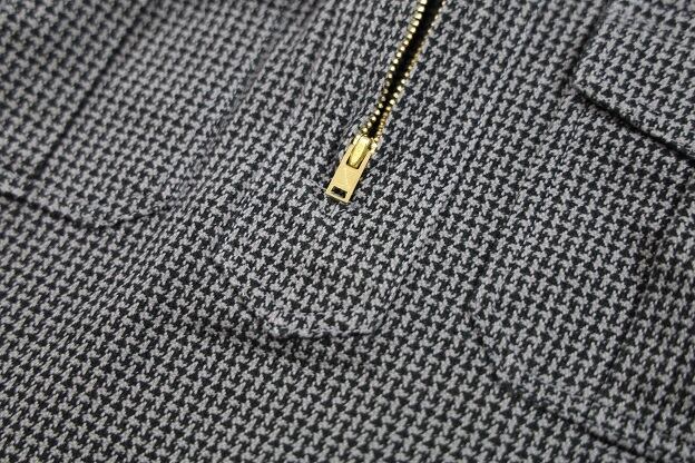 CUSHMAN(クッシュマン)～HOUND TOOTH HARFZIP WORK SHIRTS～