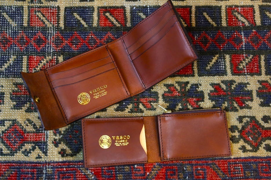VASCO(ヴァスコ)～LEATHER NAVAL MIDDLE WALLET～