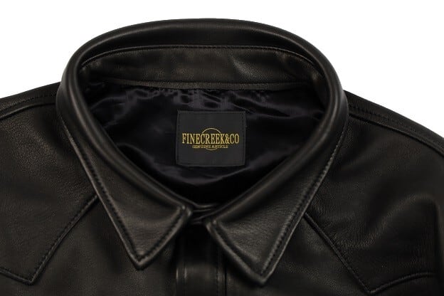FINE CREEK & CO (ファインクリークアンドコー)～"Hank" Leather Shirt～