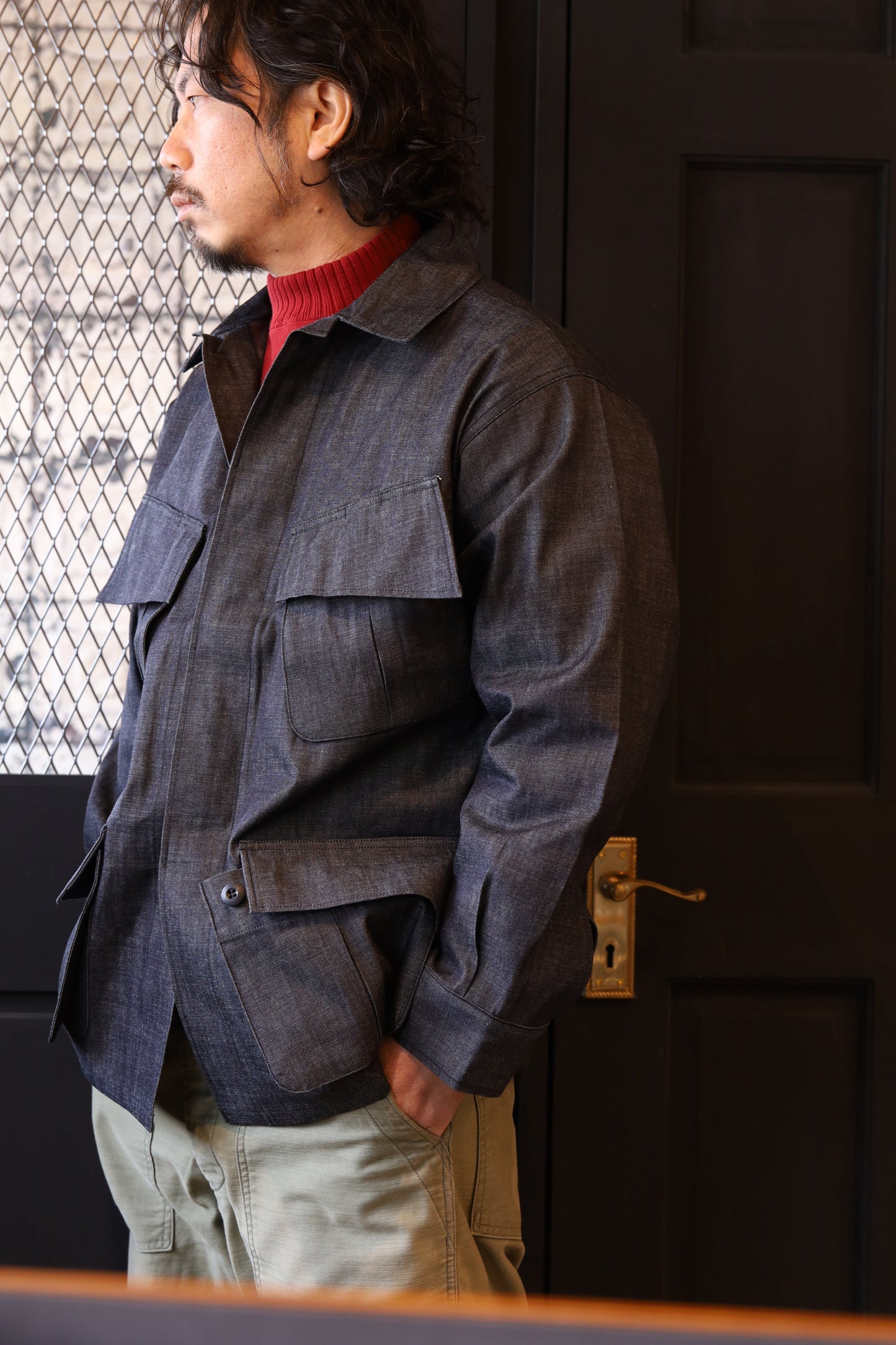 WORKERS(ワーカーズ)～Fatigue Jacket 7.5 oz Indigo Denim～