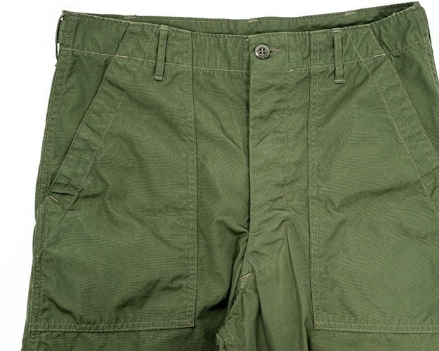 WORKERS(ワーカーズ)～Baker Pants, Trace MIL-838-D, OD Poplin～