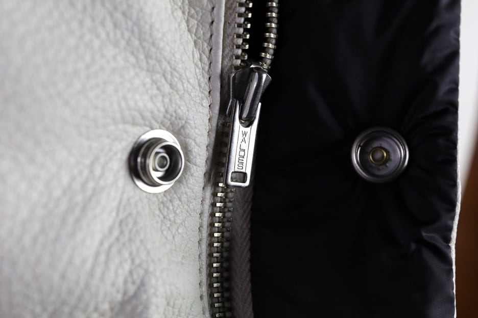 FINE CREEK & CO(ファインクリークアンドコー)～Law Deerskin Vest White～