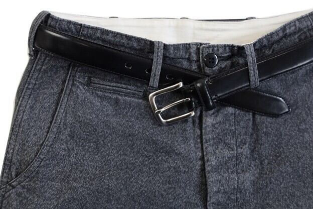 Vintage Works(ヴィンテージワークス) DH5729 ～30mm BRIDLE LEATHER BELT BLACK～