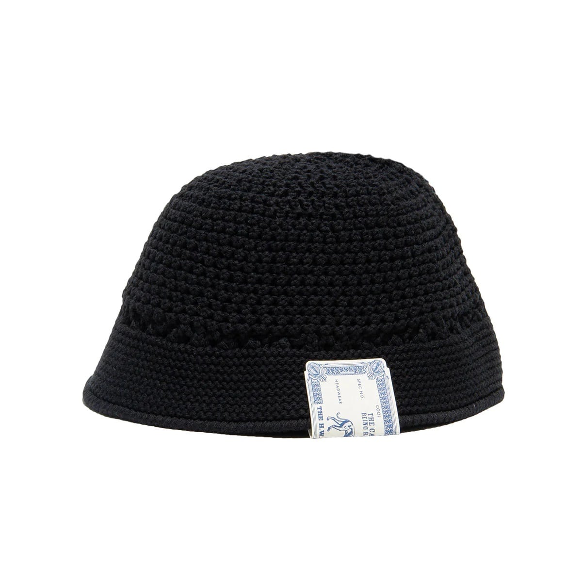 THE H.W.DOG & Co. (ドッグアンドコー) ～COTTON KNIT HAT - Black～